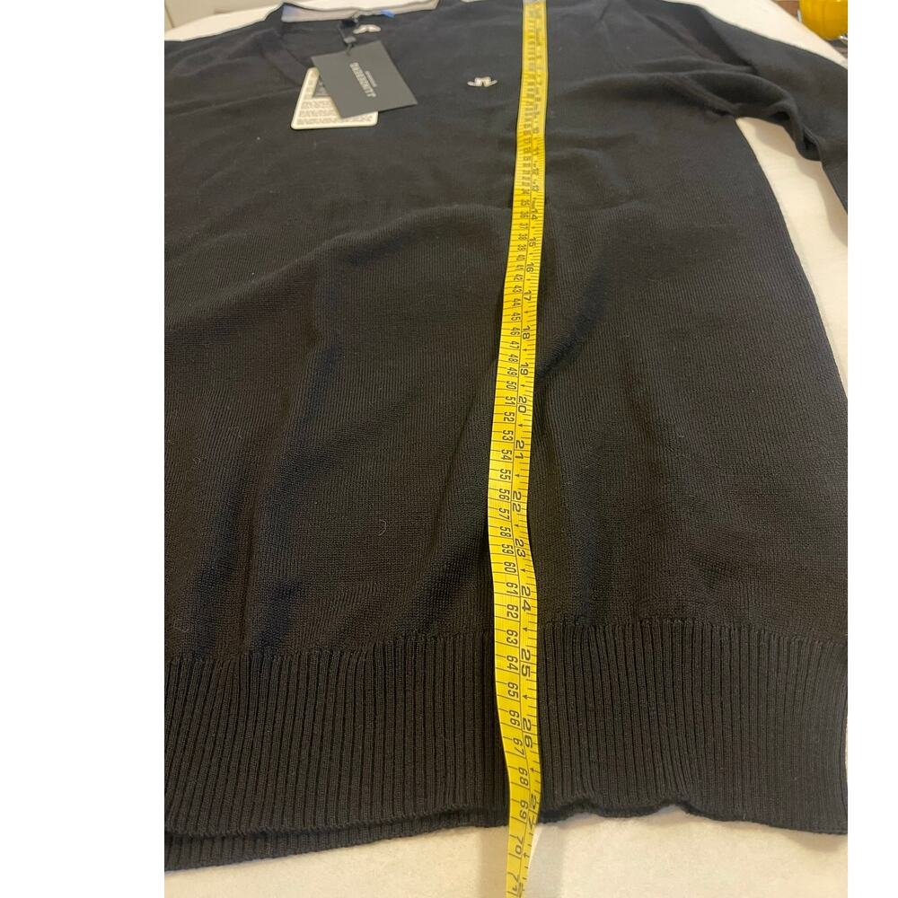 NWT: J. Lindeberg Lyman Tour Merino V-neck Golf Sweater XXL - Picture 6 of 16